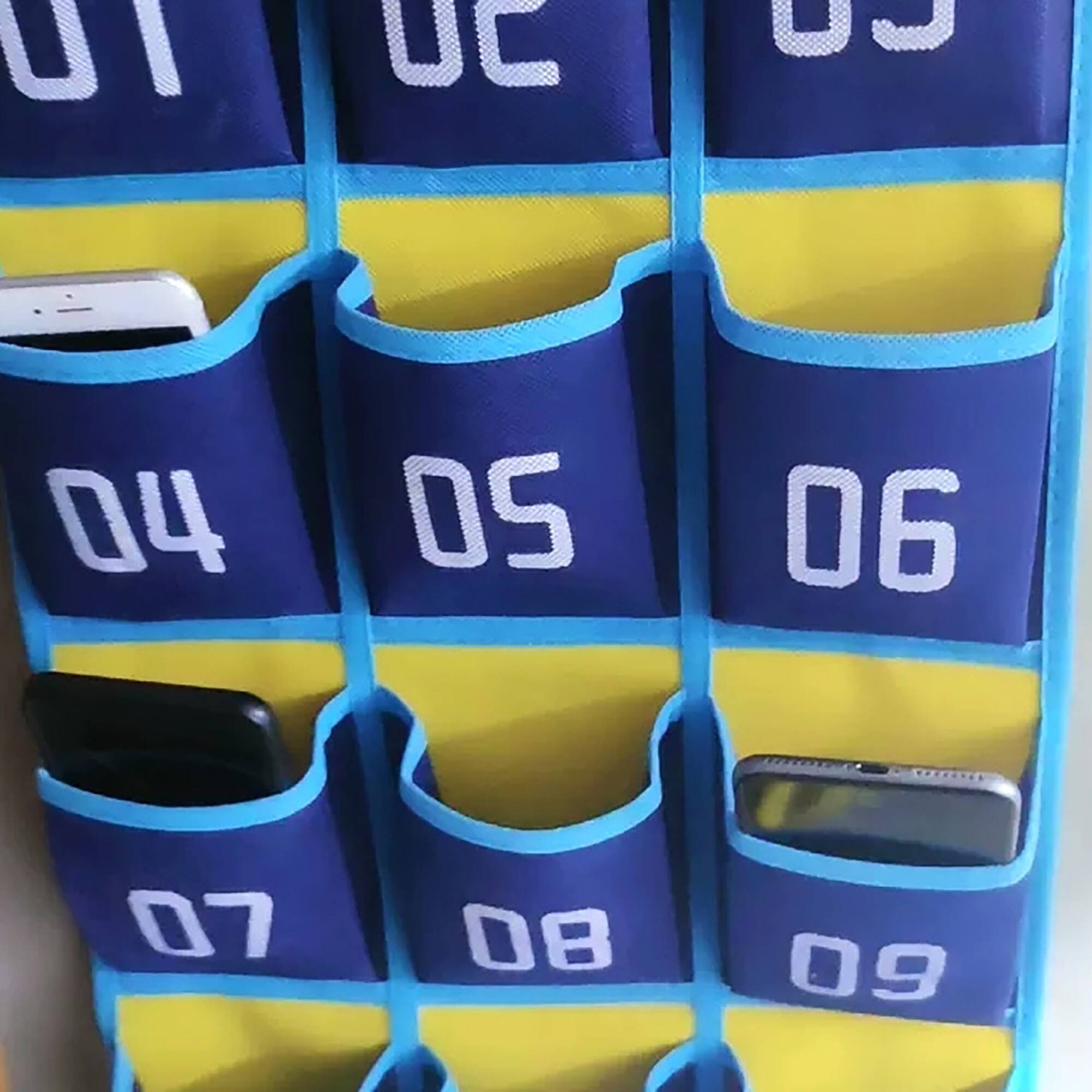 Kore Design™ 27" x 38" Hanging Cell Phone Pocket Storage Classroom Organizer